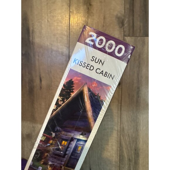 Springbok 2000 Piece Jigsaw Puzzle "Sun Kissed Cabin" 28 3/4"x36" Vibrant Artwor - Picture 9 of 10
